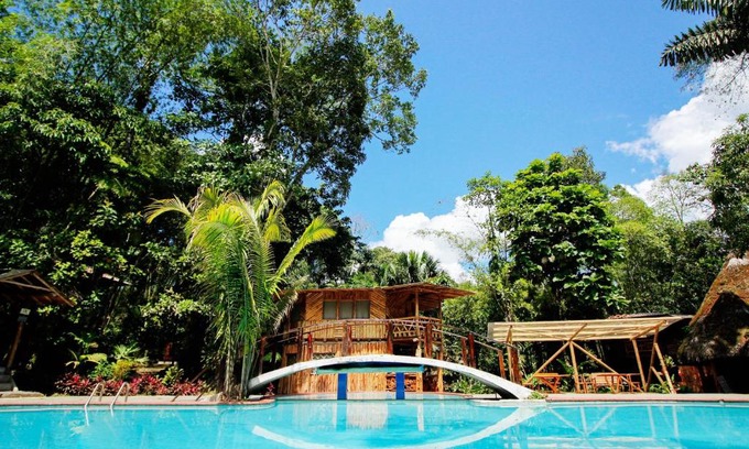Ramonurcu Cabin | Hosteria Flor de Canela: Oceanfront Retreat with Pool