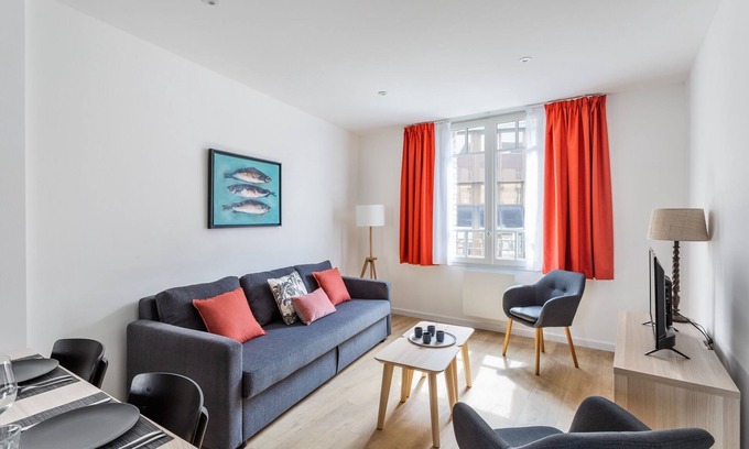 Rocabey - Alsace - Gare Apartment | Discover MALO'INN 1G: Modern T3 in Saint Malo's Heart