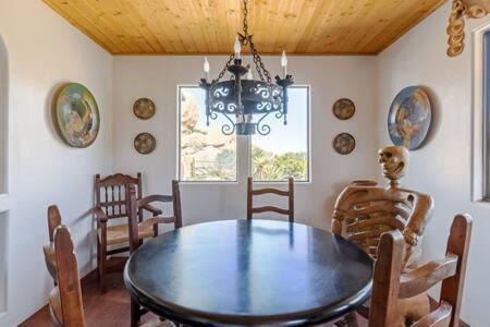 Yucca Valley House | Exceptional Hot Tub Retreat: Art-Infused Adobe at Stella