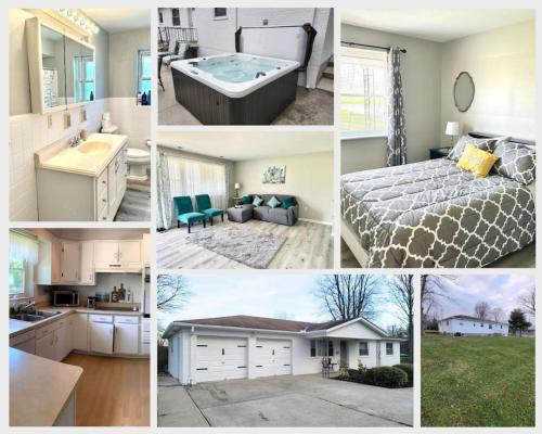 Otterbien Home House | Hot tub bubbles on Butler