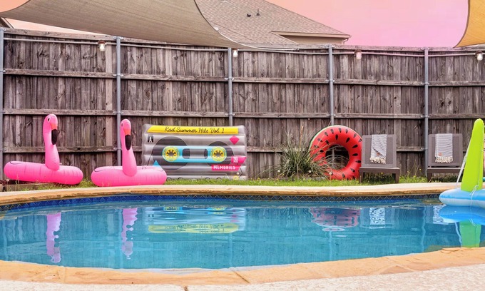 Lewisville House | Fun-Filled Retreat with Hot Tub, Pool, and Game Rooms