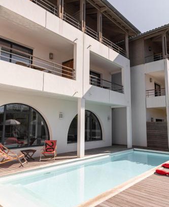 Soorts-Hossegor Hotel | Discover Hotel 202: Oceanfront Bliss with Pool Access