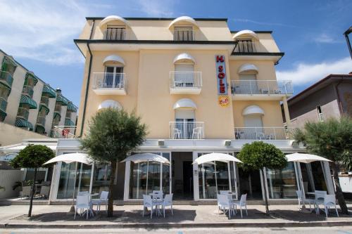 Senigallia Hotel | Beachfront Getaway at Hotel B&B Sole with Ocean Views