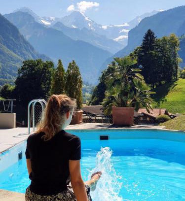 Wilderswil Hotel | Pet-Friendly Hotel Berghof Amaranth with Oceanfront Views