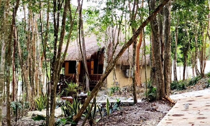 Xpujil Cabin | Hotel cabañas aldea maya
