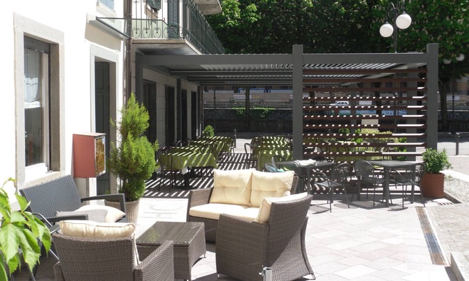 San Pellegrino Terme Hotel | Hotel Centrale: Guest Rated 8.6 with Spa and Restaurant