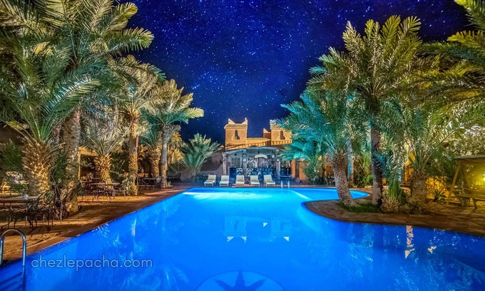 M'Hamid El Ghizlane Hotel | Relax at Hotel Chez le Pacha with Pool, Spa & More