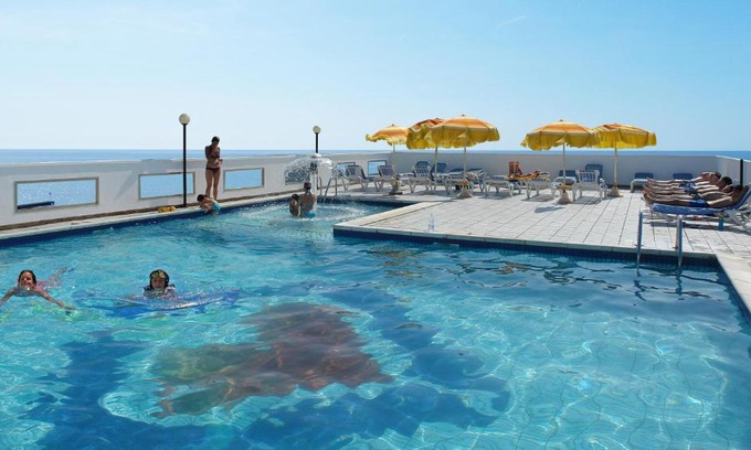 Jesolo Hotel | Beachfront Bliss at Hotel Christian with Pool & Ocean Views