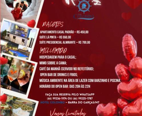 Barra do Garcas Hotel | Discover Comfort at Hotel Colombo with Pool & Breakfast
