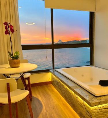 Iriri Hotel | Hotel Espadarte: Oceanfront Bliss with Pool & Hot Tub