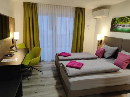 Waggershausen Hotel | Discover Hotel Gästehaus Stock: Scenic Waterfall Retreat