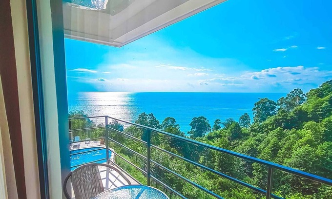 Kvariati Resort | Relaxing Hotel Hills Kvariati with Ocean Views & Pool