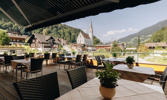 Silbertal Hotel | Elegant Hotel Hirschen: 4-Star Retreat with Spa & Pool