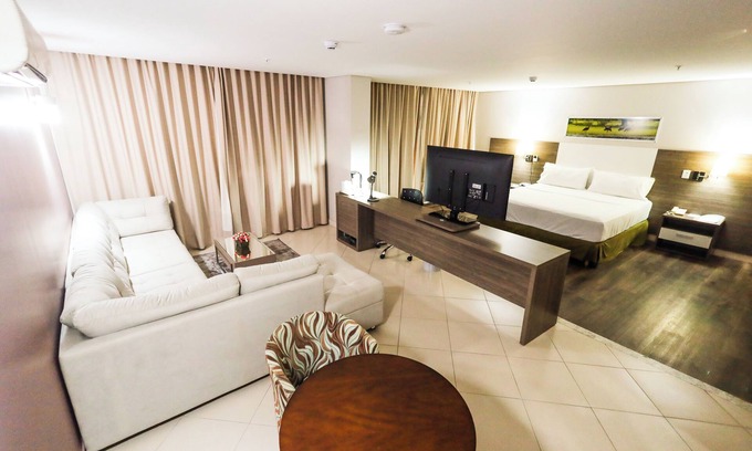 Jardim das Americas Hotel | Discover Hotel Inter Cuiabá: 4-Star Comfort with Spa & Pool