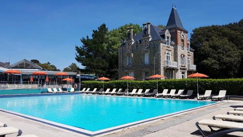 Pornichet Hotel | Welcoming Hotel Ker Juliette with Pool and Ocean Views