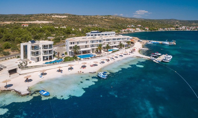 Rogoznica Hotel | Relax at Hotel Perla: Ocean View, Spa & Pool Access