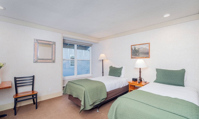 Telluride Hotel | Comfortable Twin Bed Room at the Scenic Mountainside Inn