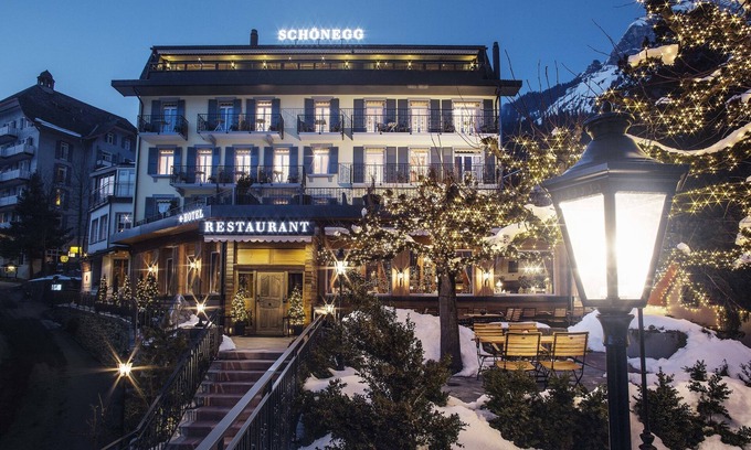 Wengen Hotel | Discover Hotel Schönegg Wengen: Rated 9.8 with Spa & Dining