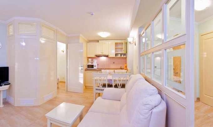 Brela Apartment | Hotel Sunceva Postelja Brela - One bedroom apartment with side sea view