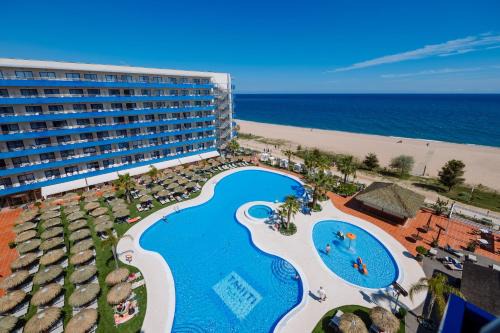 Santa Susanna Hotel | Relax at Hotel Tahití Playa - Oceanfront Gem with Pool