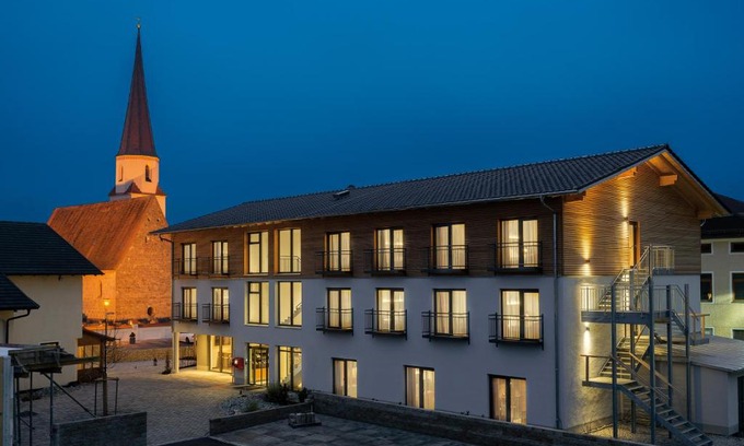 Unterneukirchen Hotel | Discover Hotel Traumschmiede: Rated 9/10 with Hot Tub & Dining