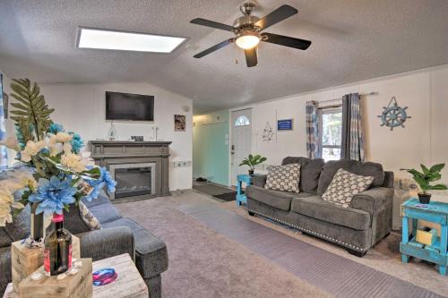 Prudenville House | Pet-Friendly Houghton Lake Home with Pool and Fire Pit