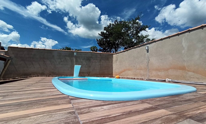 Sao Joao Batista do Gloria House | Beautiful House with Pool Near Capitolio's Attractions