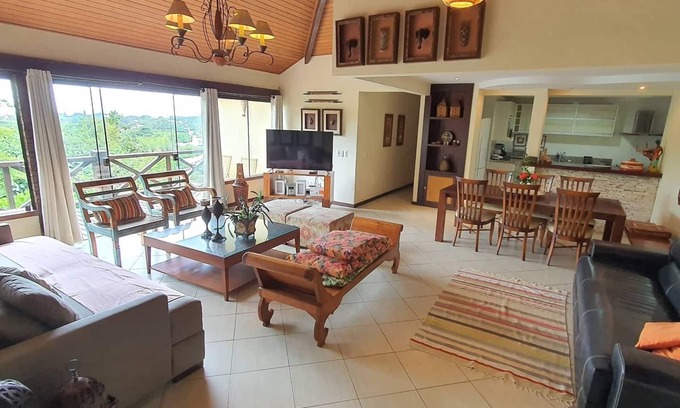 Bosque de Geriba House | Oceanfront Retreat with Pool, Sauna & Private BBQ Area