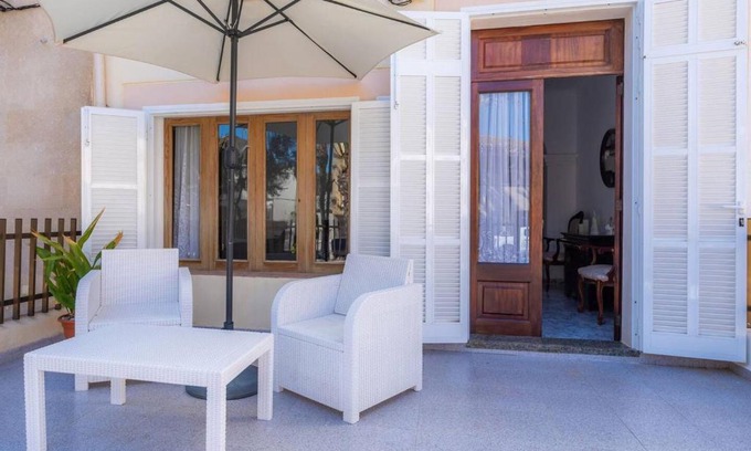 Can Picafort House | Seaside Retreat in Can Picafort with Inviting Terrace
