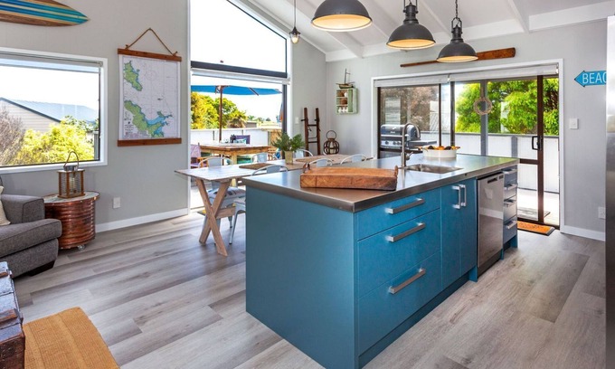 Matarangi House | Family-Friendly Beach House with Ocean View & Pet Amenities