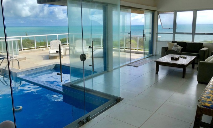 Pipa House | Oceanfront House with Pool at Praia da Pipa