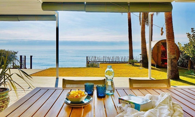 Comarruga House | Seaside Retreat: Family-Friendly House with Ocean Views