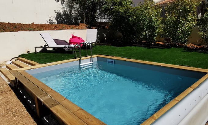 Cuges-les-Pins House | Ideal Retreat for 4 with Ocean View & Private Pool