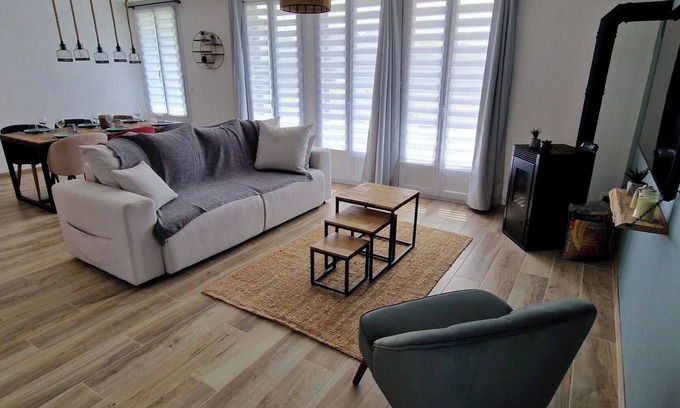 Belleville-sur-Mer Apartment | Ideal House for 4 to 6 Guests with Family-Friendly Amenities