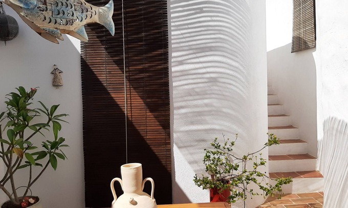 Gafares House | Cozy Retreat in Cabo de Gata Park with Spa & Hot Tub
