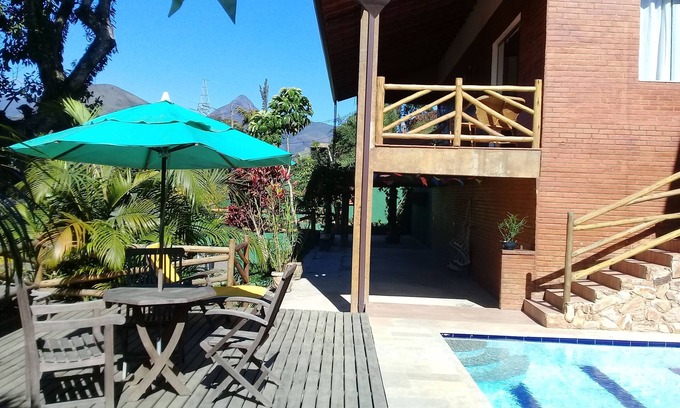 Nogueira House | Inviting House in Downtown Itaipava with Scenic Views