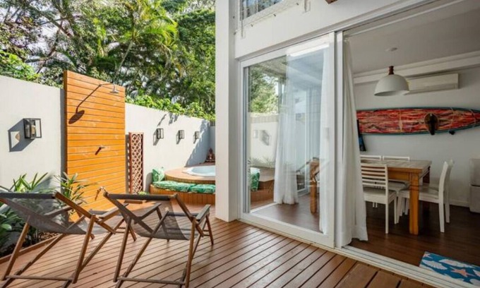 Florianopolis House | Oceanfront House Steps from Praia Mole Beach