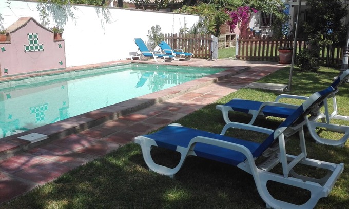 Poblado de Sancti Petri Ski Chalet | Beachfront Oasis in La Barrosa with Private Pool for 6