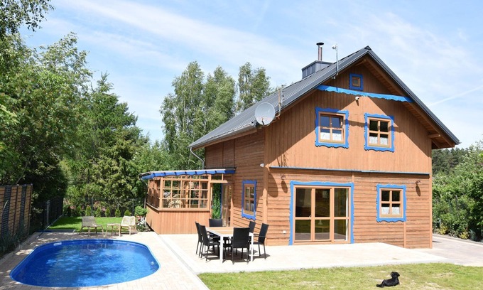 Gniewino House | Idyllic Detached House with Pool, Garden & Sauna in Perlino
