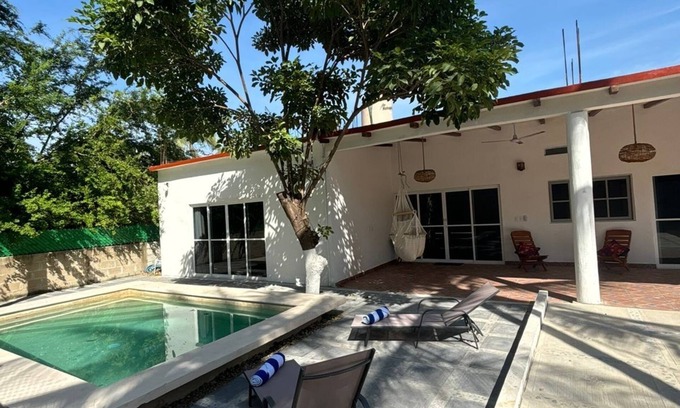 Brisas de Zicatela House | House in punta zicatela, private pool, Starlink and air conditioners.