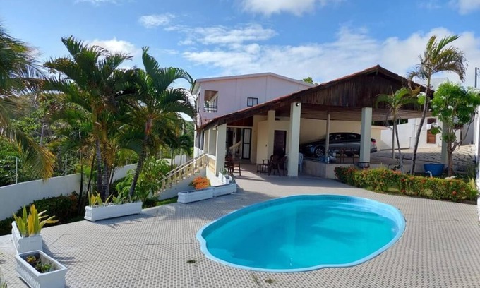 Conde House | Beachside House in Tabatinga with Private Pool Access