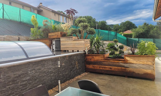 Belmont-Luthezieu House | House in the heart of the Valromey with swimming pool