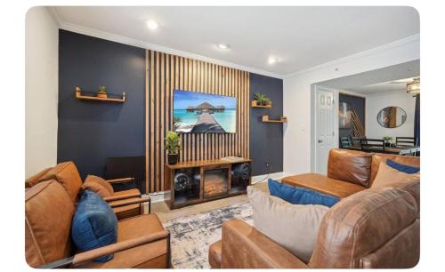 Smyrna Apartment | House of Blues Theme 2BR 2BA Game Area WD