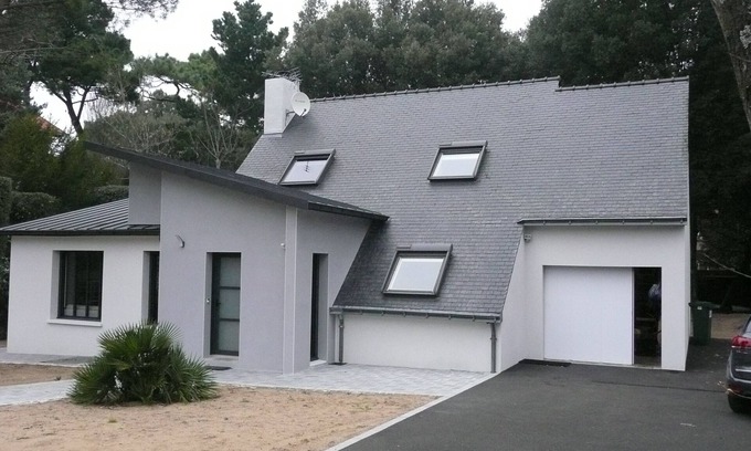 La Baule-Escoublac House | Enclosed Oceanfront Haven with Pool and Spa Amenities