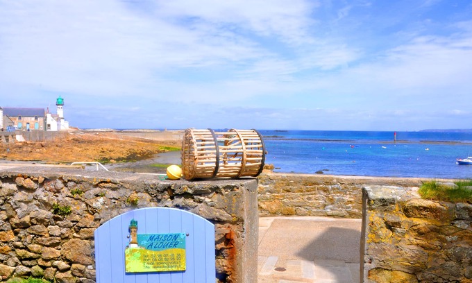 Ile de Sein House | Cozy Island House with Oceanfront Pool, Rated 9.6/10