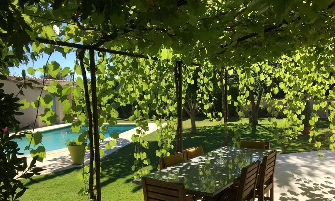 Villedieu Villa | House, quiet and comfort, private pool, air conditioning.