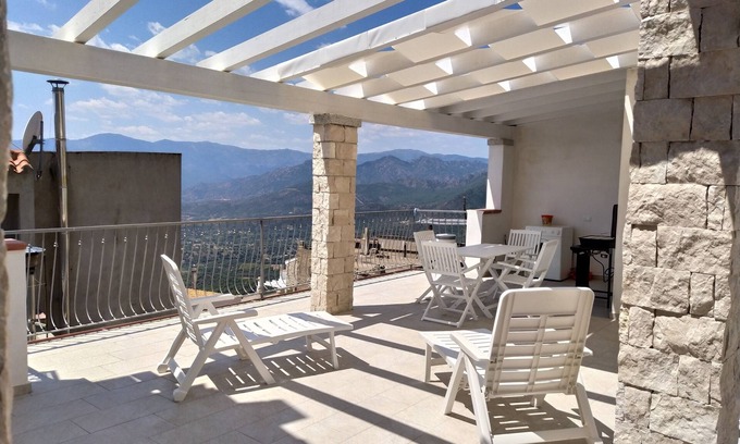 Baunei House | Discover House the Terrace: Oceanfront and Pet Friendly