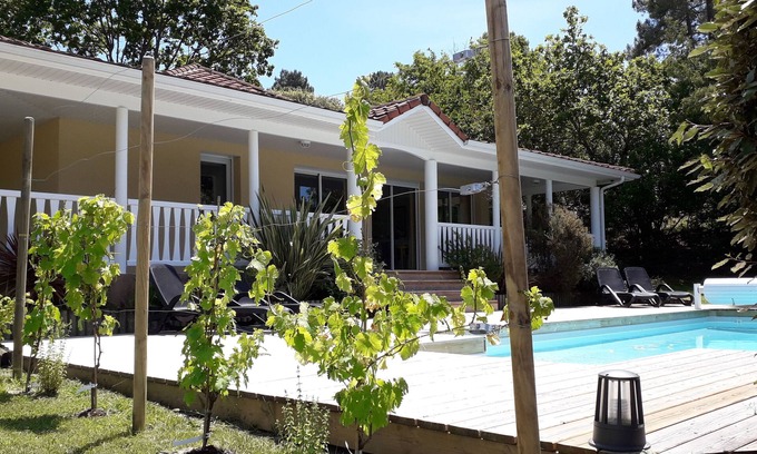 Lacanau-Ocean Villa | Top-Rated Villa with Ocean Views and Private Pool in Lacanau