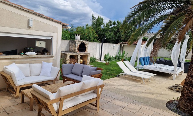 Orange Villa | Elegant Villa with Ocean View and Private Pool Retreat