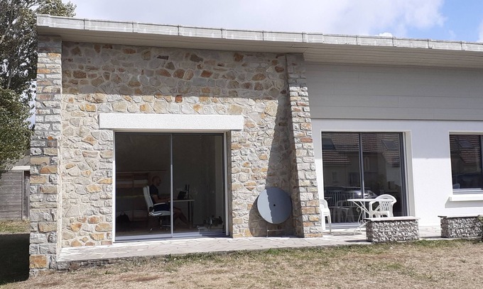 Saint-Jean-de-la-Riviere House | Relaxing House with Garden, Steps from Barneville Beach